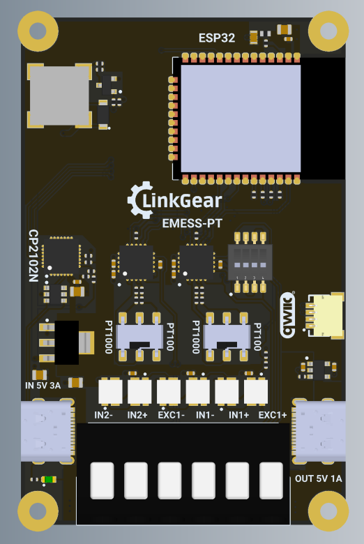 LinkGear EMESS-PT Sensor Board